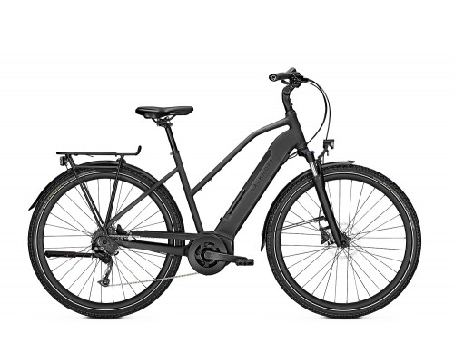 VAE Kalkhoff Endeavour 3.B Move 2022 Capacite de batterie 400 Wh Forme de cadre Trapez Barre Intermediaire Taille de cadre Kalkhoff Pegasus Megamo VTT Orbea Focus Bulls M Couleur Jet grey
