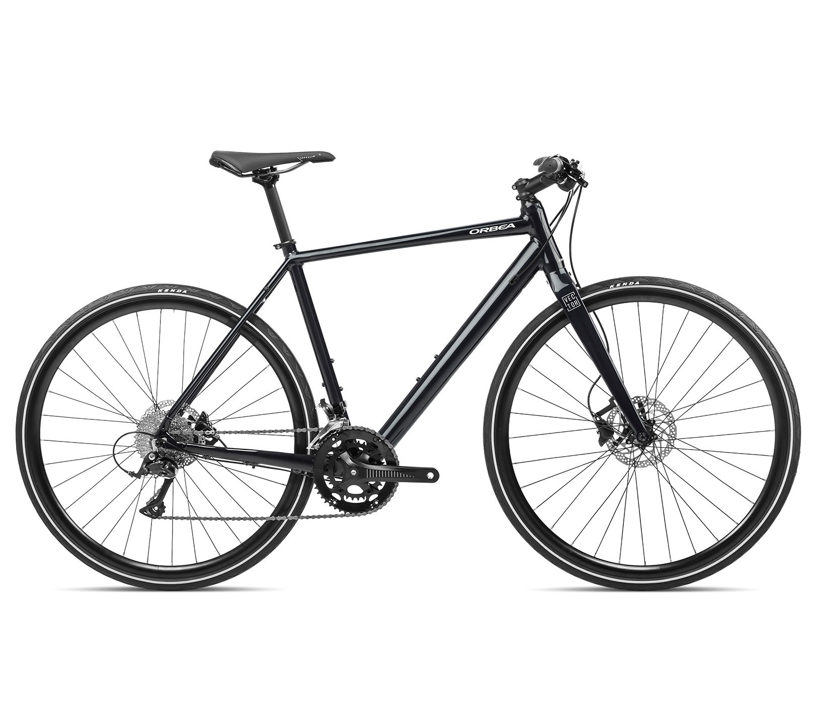 Velo de ville Orbea Vector 20 2023 Couleur Noir Taille de cadre Kalkhoff Pegasus Megamo VTT Orbea Focus Bulls M